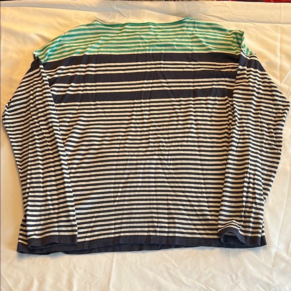 Tommy Bahama Size S Stripe Lightweight Sweater Top - Picture 6 of 7